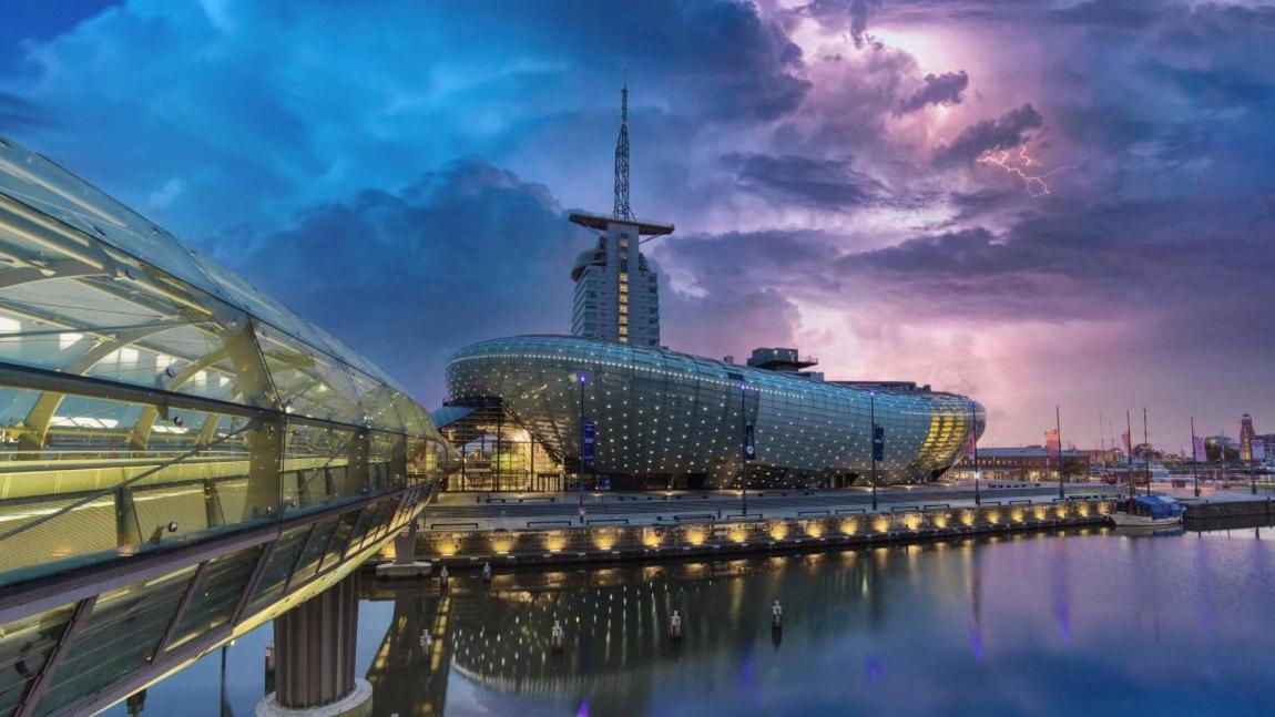 Wohnung Am Fischereihafen Modern & Gemuetlich Bremerhaven Esterno foto