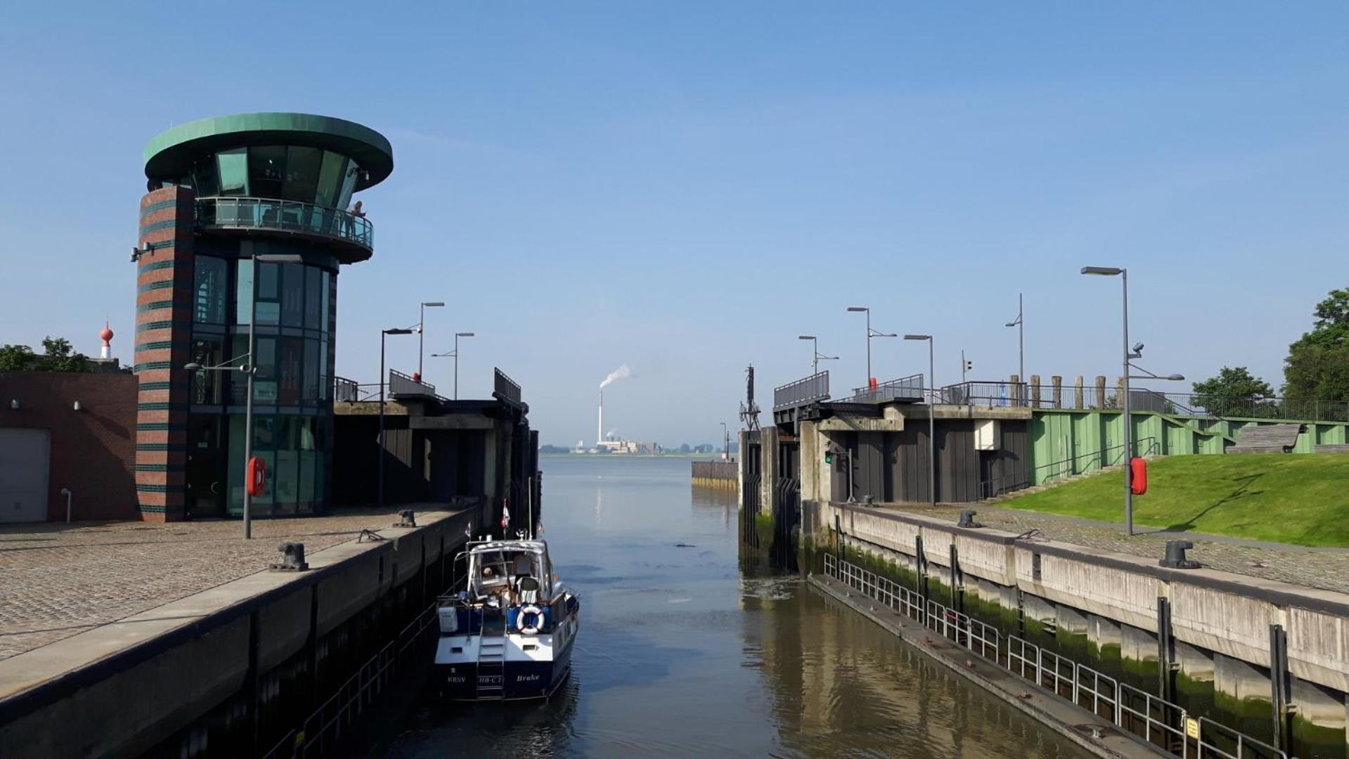 Wohnung Am Fischereihafen Modern & Gemuetlich Bremerhaven Esterno foto